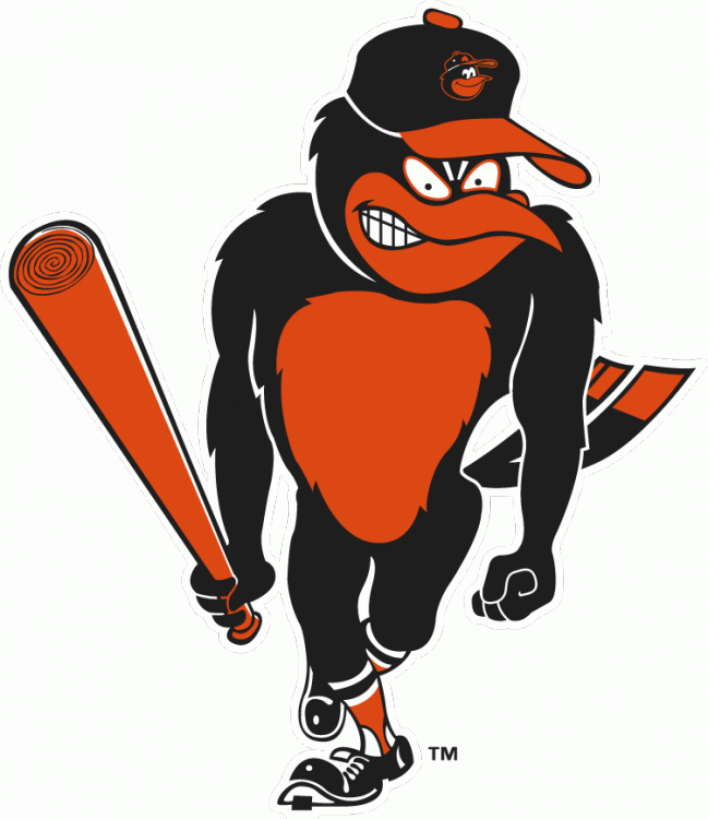 Baltimore Orioles 1967 Alternate Logo vinyl decal